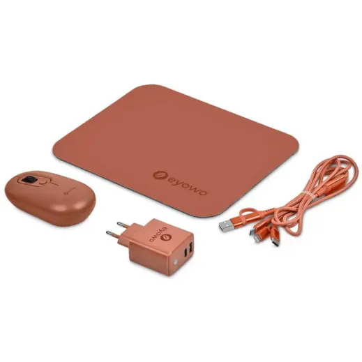 Burnt Orange Branded Serendipio Congleton Gift Set